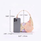 Ladies’ luxurious sequin handbags and floral bags