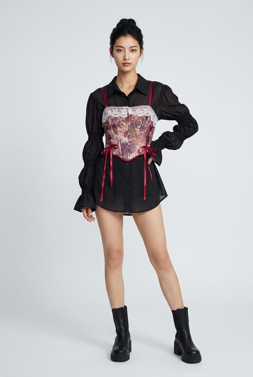 Chemisiers et blouses pour femmes : imprimés floraux, bandage, vintage.