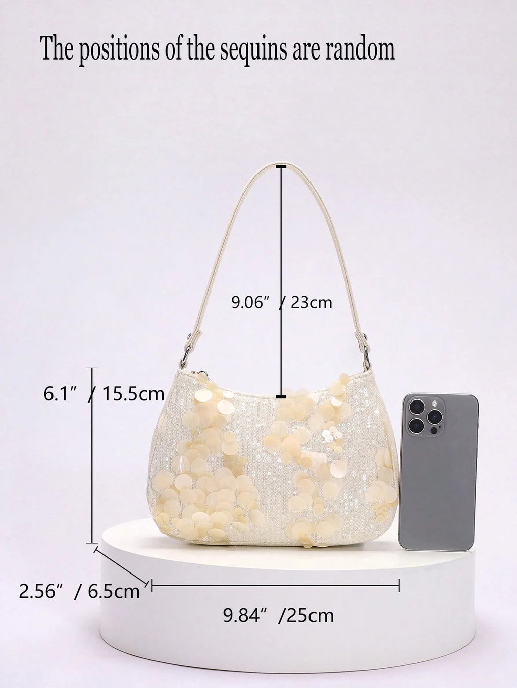 Women’s retro fashion handbags with sequin embroidery and flower designs