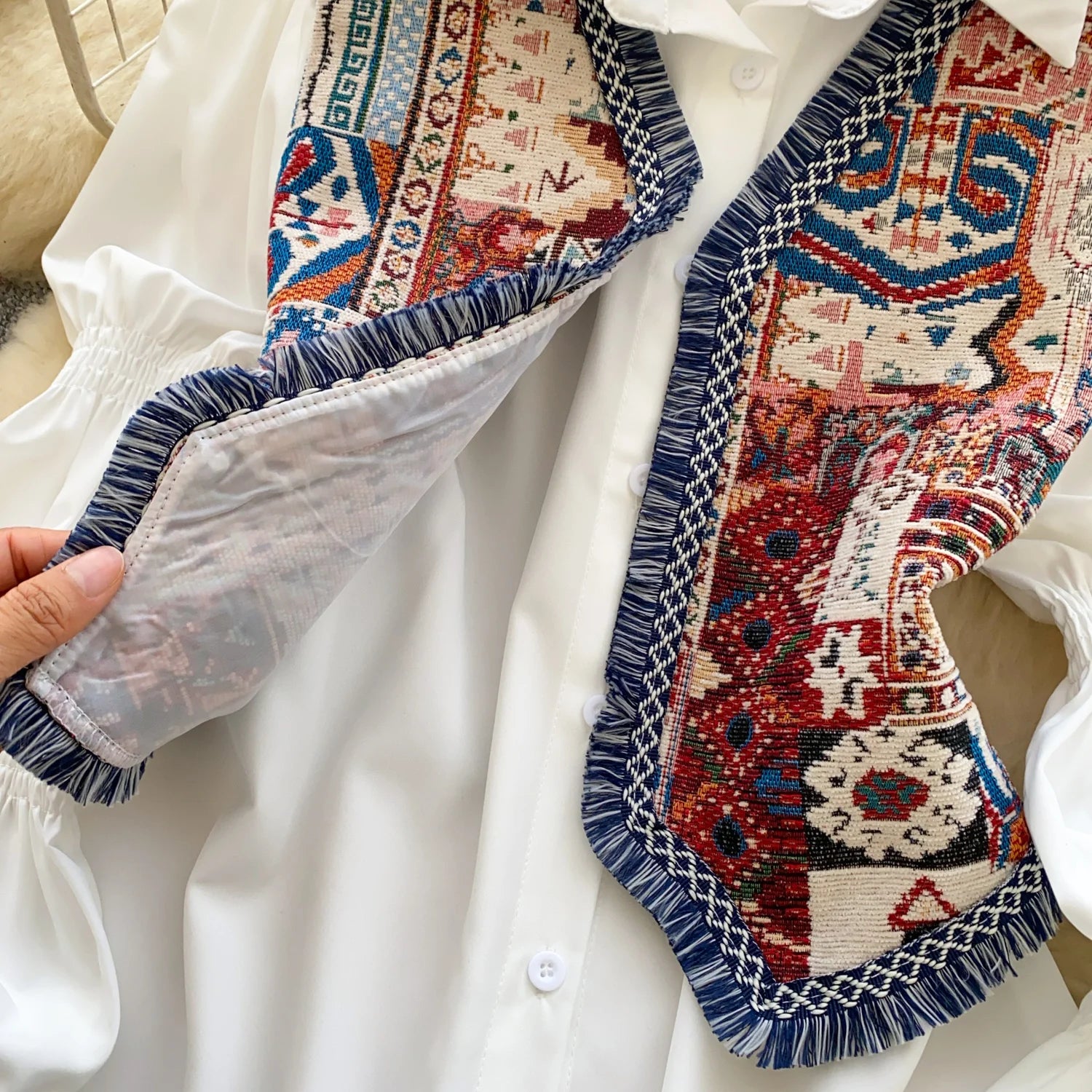 Vintage Elegant puff sleeve long sleeve Top Korean Streetwear High Street Autumn Basics T-Shirts