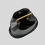 A unique, irregular hand-held bucket design crafted from luxurious pu leather.