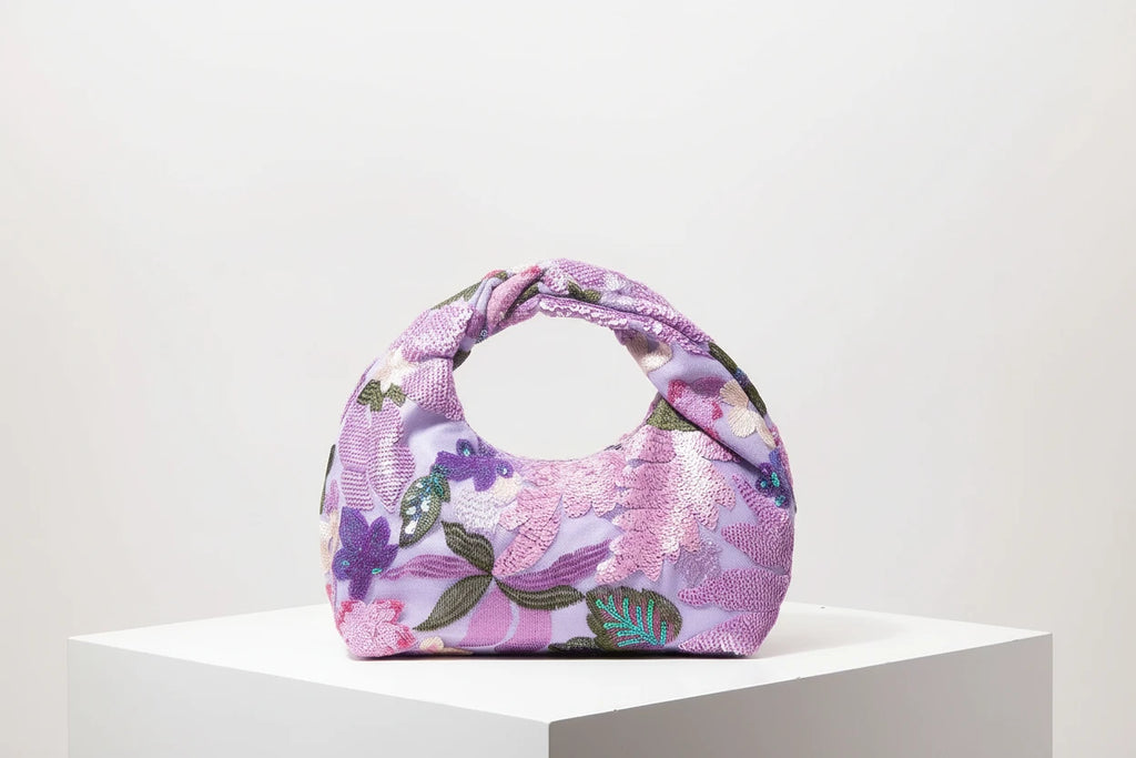 Women’s stylish and luxurious sequin handbags, floral handbags