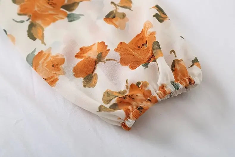 New Hot Sale Of The Season Women's French Style Slim Fit Fresh Sensation Chiffon Top Versatile Fashion Design Casual Wear Elegan