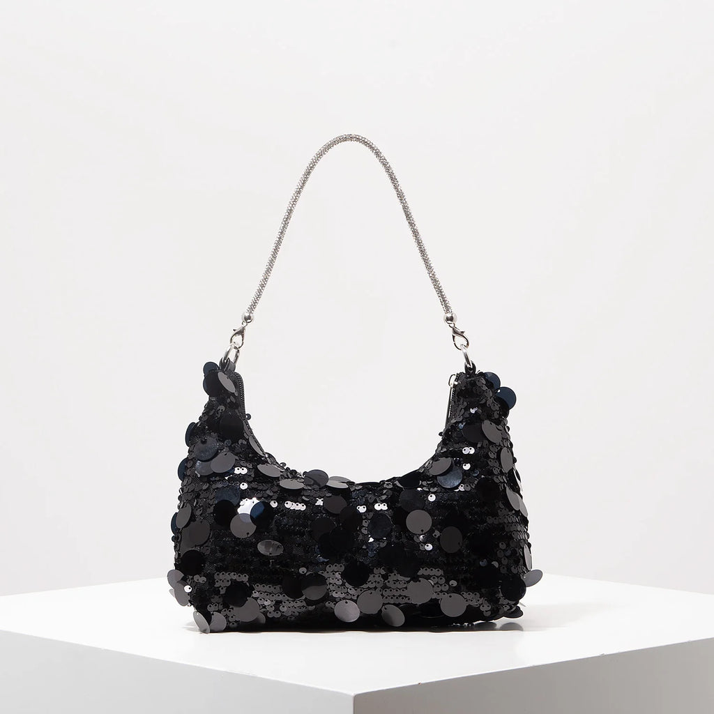 Luxury Sequin Bag，Concert Shoulder Bags，Prom Bag Dresses for Women，Bag for Women Elegant，Wedding Items，Party Bag（Random Pattern）