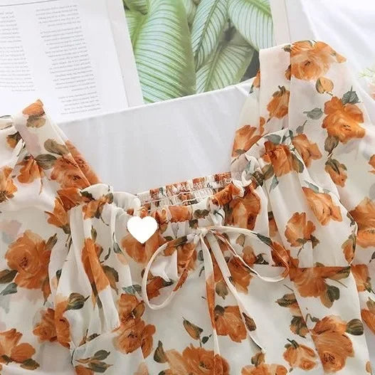 New Hot Sale Of The Season Women's French Style Slim Fit Fresh Sensation Chiffon Top Versatile Fashion Design Casual Wear Elegan