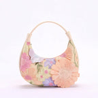 Ladies’ luxurious sequin handbags and floral bags