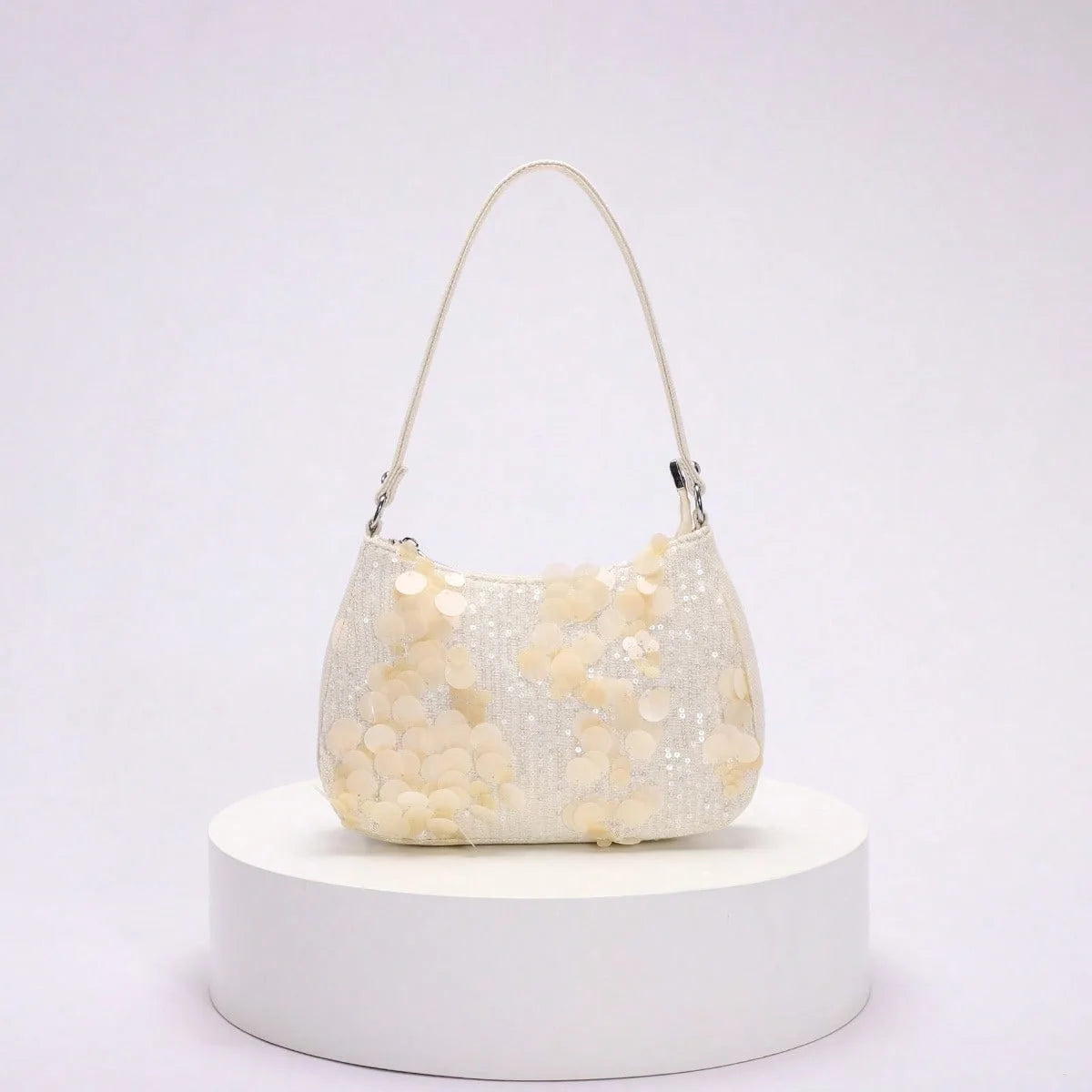 Women’s retro fashion handbags with sequin embroidery and flower designs